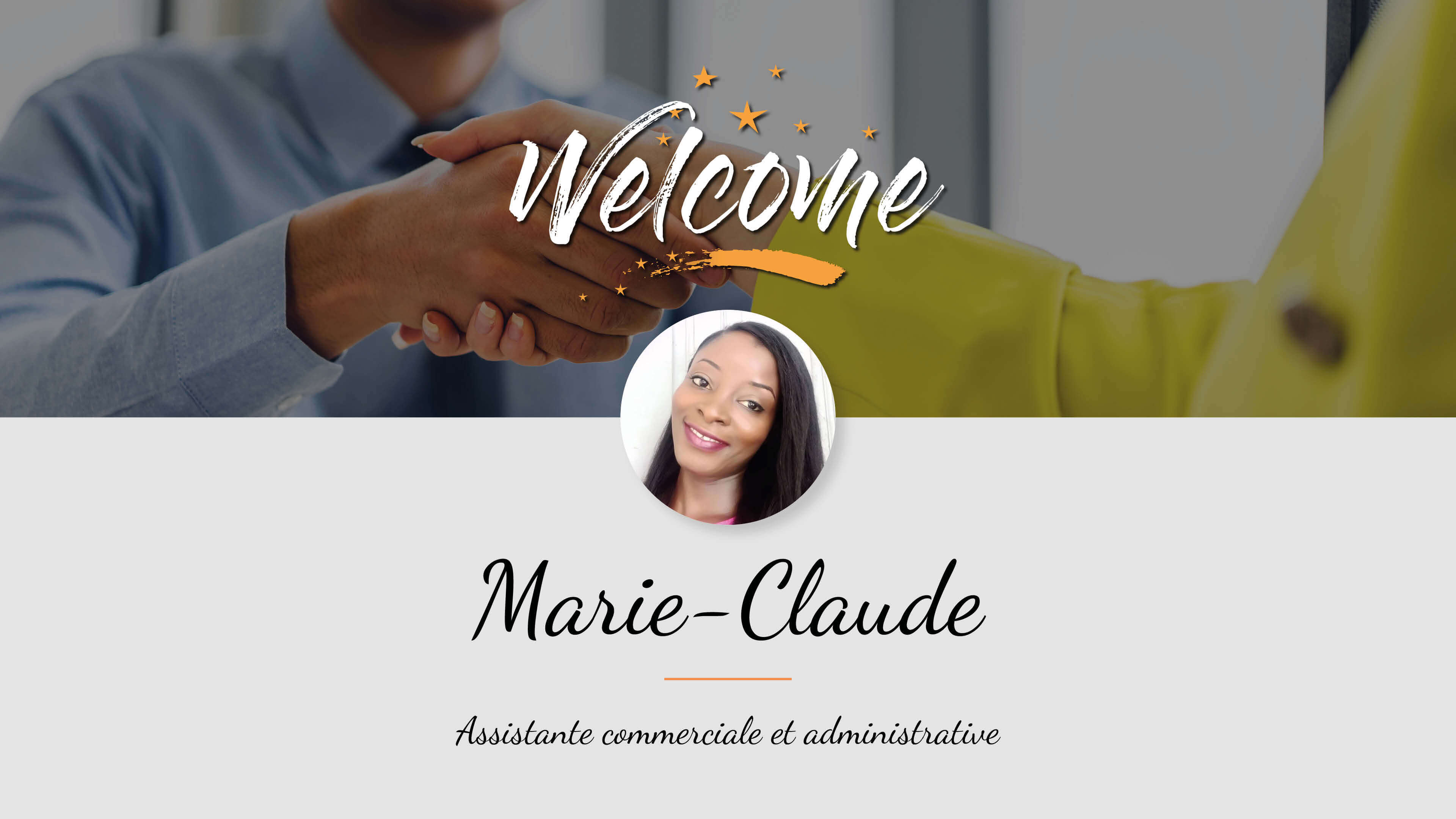 Bienvenue à Marie-Claude !